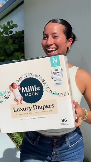 Millie Moon Luxury Diapers (@mymilliemoon) - Introducing Millie Moon Newborn Diapers | Size N Now Available at Target!