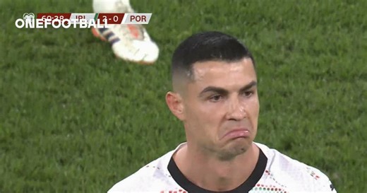 🎥 Ronaldo sent off for lashing out at Ireland, watch the incident
