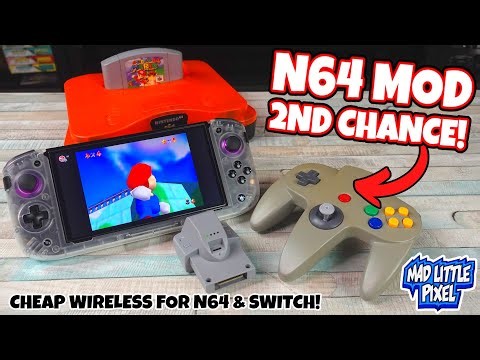 Giving A 2nd Chance To This CHEAP N64 Switch MOD!