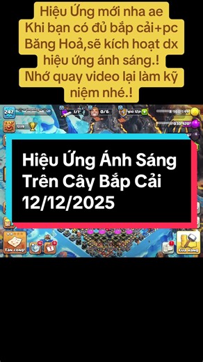 #clashofclans #gamer2025 #gamethủ2025 #merychristmas Chúc cả cộng đồng 1 mùa merychristmas an lành 🥰