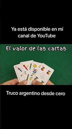 Ya está disponible "Truco argentino para principiantes" #jugadaincreible #trucoargentino #comojugar