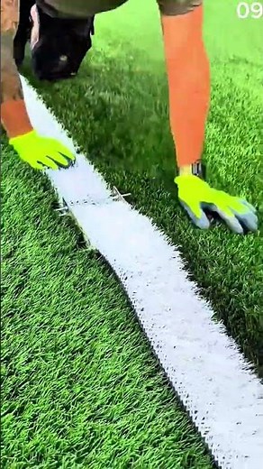 Techniques for installing synthetic grass quickly