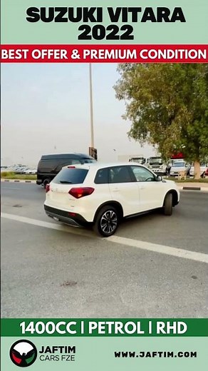 Is Suzuki Vitara 2022 1400 Petrol the BEST Choice for You at Jaftim Cars FZE?