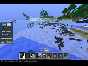 How to create flat land In Minecraft using MCedit