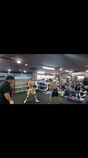 緊張感走る世界で闘ったお二人のスペシャルエキシビションマッチ #boxing