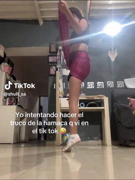 Truco divertido de la hamaca en TikTok