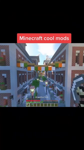 Minecraft Grappling Hook Mod Exploration