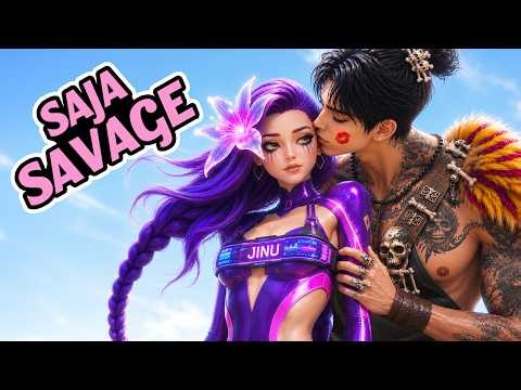 HOT SAJA SAVAGES | Forbidden Island of Elements - Primal Love & Alien Rescue | FISHADELIC