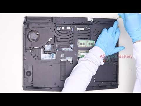 9NJM1 Battery Replacement for Dell Alienware 15 R3 R4 17 R4 R5 Series Installation Guide