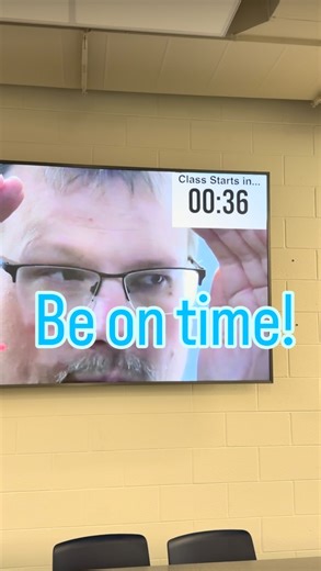We will do whatever it takes to get you to class on time! We are watching 👀 #attendancematters #teachersofinstagram #education #ontime #attendance | Lee Middle & High School