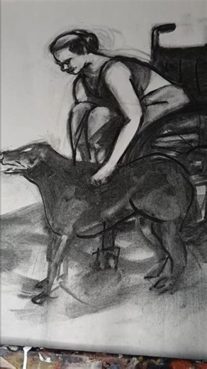 Subject study #drawing #art #charcoalart #charcoaldrawing #artpractice