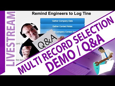 FileMaker Q&A with Demo for Multi Record Selection