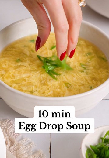 10 Min Chinese Egg Drop Soup Recipe