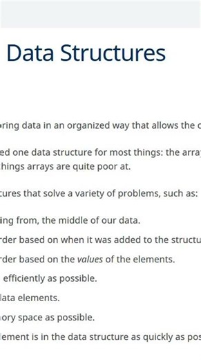 Data Structures: A Beginner's Guide to Arrays 👨‍💻 #shorts #coding #dev