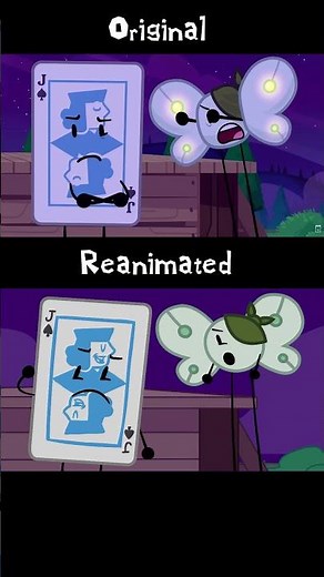 Inanimate Insanity S4 Original vs Reanimated #inanimateinsanity #audition #bfdi #animation #osc