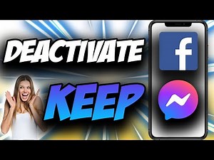 How To Deactivate Your Facebook Account But Keep Messenger ✅ Easy