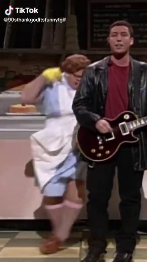 Chris Farley as the Iconic Lunch Lady from Adam Sandler