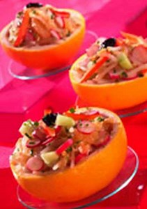 Pamplemousse en salade