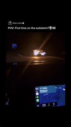 POV: First time on the autobahn ? 💀👀 #cars #automobile #memes #carguy #instacars