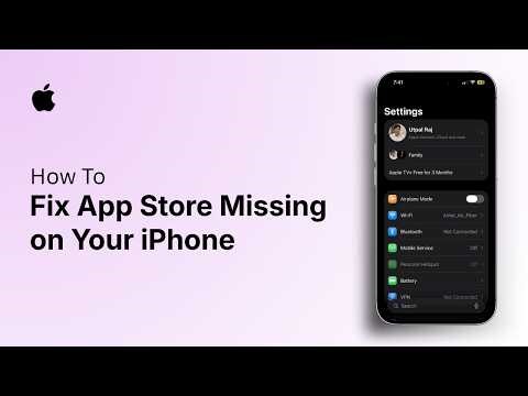 How to Fix App Store Missing on Your iPhone