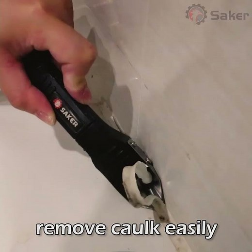 Saker Silicone Caulking Tools - Best Way to Install Caulk