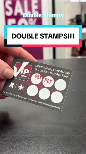 Unlock Double Stamps for VIP Rewards Until March 21