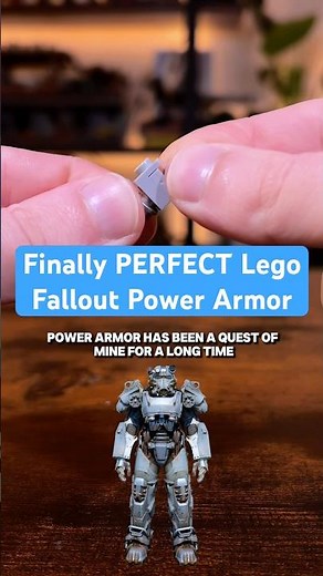 Finally PERFECT Lego Fallout Power Armor #lego #fallout