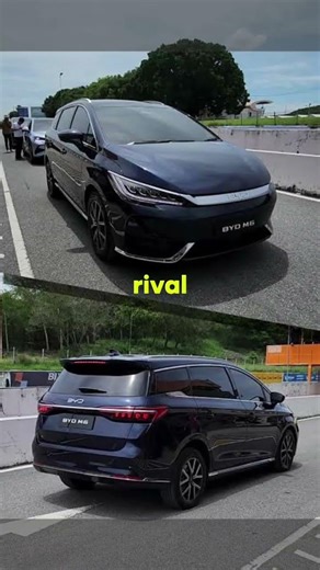 BYD M6 idola baru orang Indonesia, setuju? #BYD #BYDM6 #MobilListrik #EV #Shorts #AutoBag