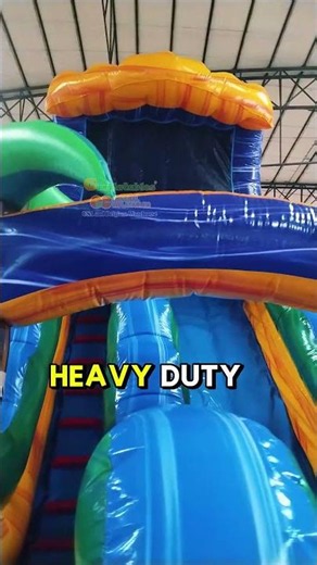 Built To Last: Tropical Wave Inflatable Slide Quality & Material Deep Dive! 🛠️💪(GWS-436)