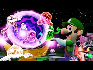 Luigi's Mansion 2: Dark Moon - All Bonus Levels (3 Star Rank + No Damage)