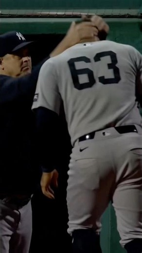 Aaron Boone SHOVES Fernando Cruz after New York Yankees get SWEPT by Boston Red Sox 😳