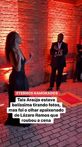 2.6M views · 136K reactions | Tais Araújo estava belíssima tirando fotos, mas foi o olhar apaixonado de Lázaro Ramos que roubou a cena. #superreels #lazaroramos #taisaraujo | Desocupado dos Famosos | Facebook