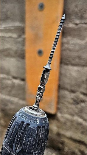 If there's no second take: the best way to secure wood to concrete. #diy #tips #homerepair #tools