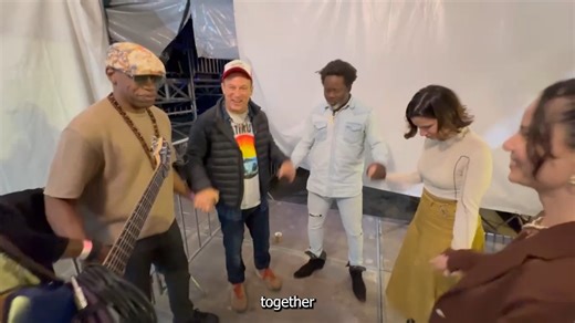 🎶 Moments before stepping on stage, the energy is electric; nerves, excitement, unity, all in one heartbeat. ✨ 🎬 Discover more behind-the-scenes moments at playingforchange.com | Playing For Change