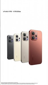 Every colour on the vivo V70 . V70 Elite is crafted to make a statement. Choose Yours