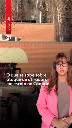 g1 on Instagram: "Canadá - Um raro ataque a tiros em uma escola e em uma residência no Canadá deixou dez pessoas mortas e outras 25 feridas na terça-feira (10). A autora do atentado também morreu, segundo autoridades locais. O ataque, um dos mais mortais do Canadá, ocorreu em Tumbler Ridge, uma pequena cidade de pouco mais 2 mil habitantes na região da Colúmbia Britânica, região no oeste do Canadá. Por volta das 13h20 no horário local (19h20, pelo horário de Brasília), a atiradora abriu fogo na 