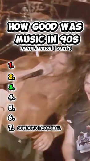 90s Metal Was INSANE! 🤘 Part 1 #metal #90smetal #thrashmetal #heavymetal #metalhead #rock #90smusic