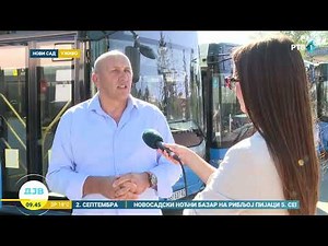 Novi red vožnje za autobuse JGSP Novi Sad