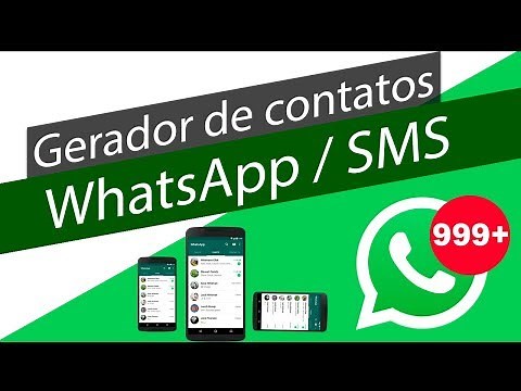 Gerador de Contatos Para WhatsApp/Sms