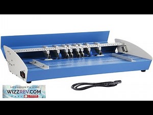 VEVOR Electric Creasing Machine 21 Inch Paper Creasing Scoring Machine 3 in
