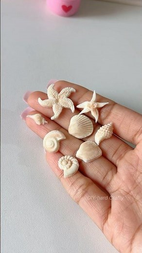 Sea Shells Making at Home 🐚
