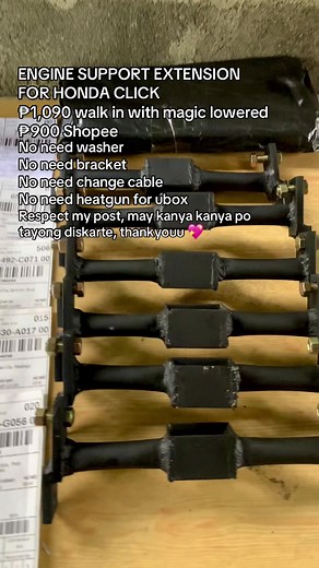 Enhance Your Honda Click with Engine Support Extension