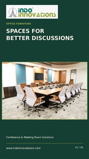Modern Conference Tables & Meeting Room Furniture | INDO Innovations