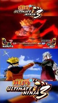 All Naruto Ultimate Jutsu | Naruto Ultimate Ninja 3 #shorts #naruto #sasuke #gaming #ps2 #gameplay