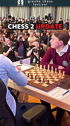 Chess 2 is here 😆 Magnus & Ian playing with the pieces on the 0th rank!!