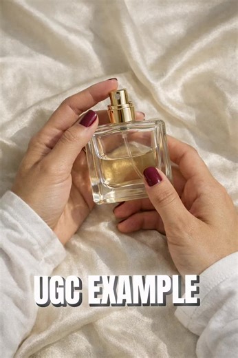 Capturing the essence of a fragrance through texture, light, and emotion #ugccreator #beautyugc #perfume #ugccontentcreator #ugcexample