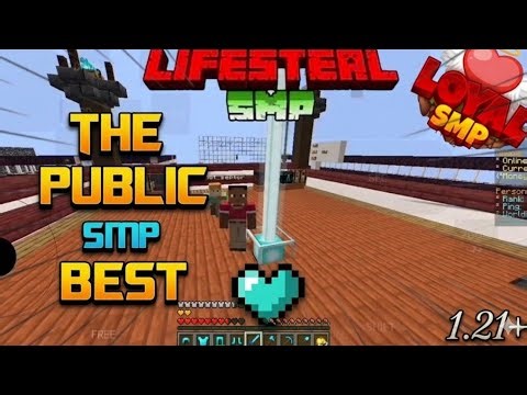 🐼 Join Best Survival Public Smp Server For Minecraft ⚡ | Java + PE | 24/7 Online | Free To Join 🪏