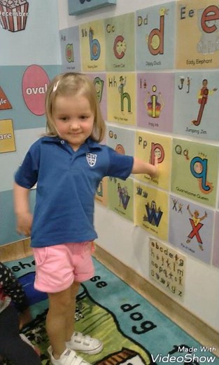 Letterland fun in Preschool