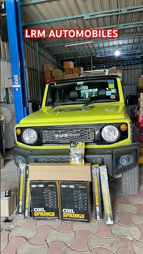 GIMNY OLD MAN EMU LIFT KIT CHENNAI #jimny #liftkit #lifting #offroadsuv #offroadsuspension #perfect
