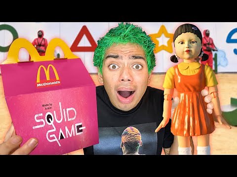 Do Not Order SQUID GAME Happy Meal From McDonalds at 3AM!! (THEY CAME AFTER US!!)